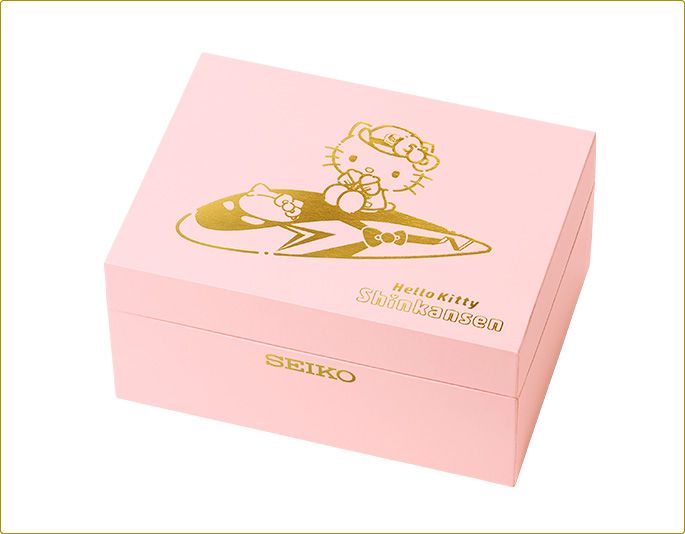 Seiko Reveals New Hello Kitty Bullet Train Watch for 50th