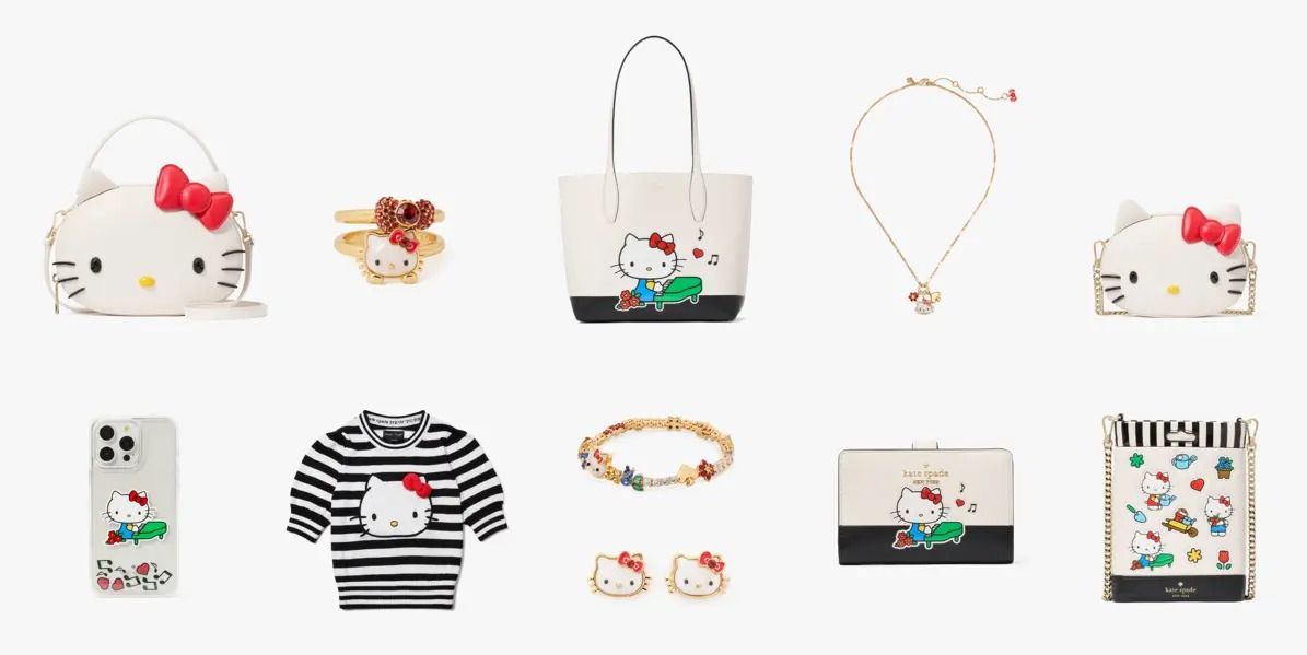 Hello Kitty & Kate Spade New York Reveal Luxury Fashion Collection