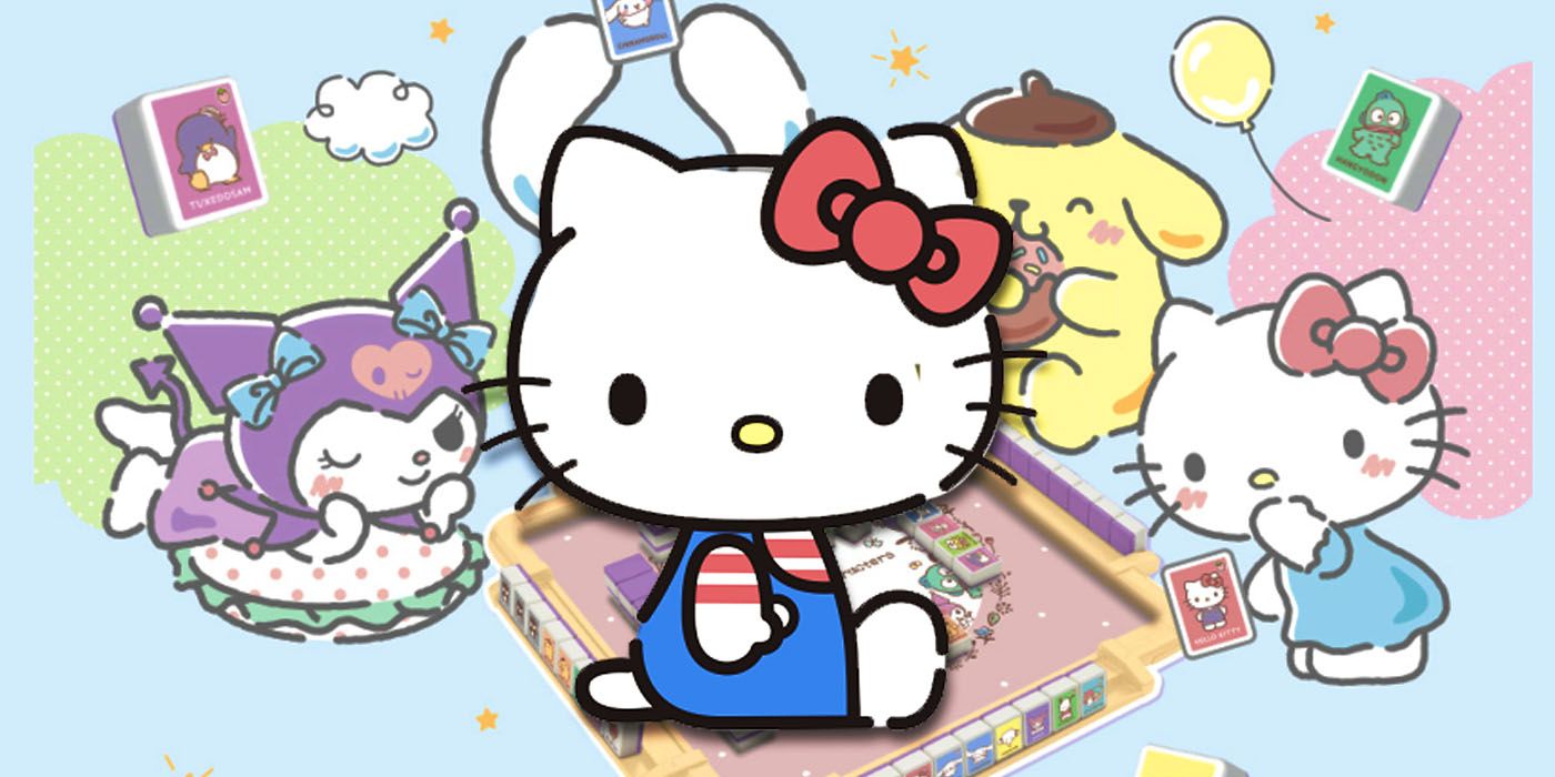 Sanrio & Bandai Release New Mahjong-Style Game Starring Hello
