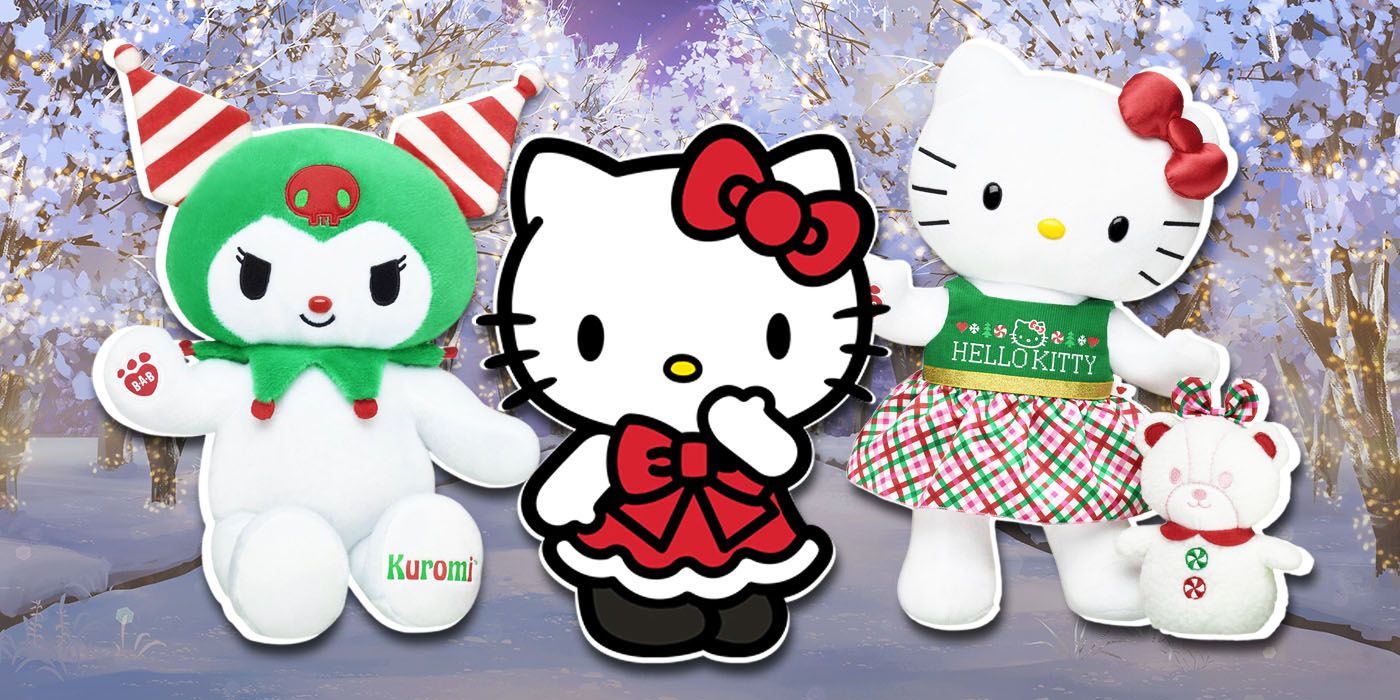 Hello Kitty, Kuromi & More Get New Holiday-Ready Plush Toys in