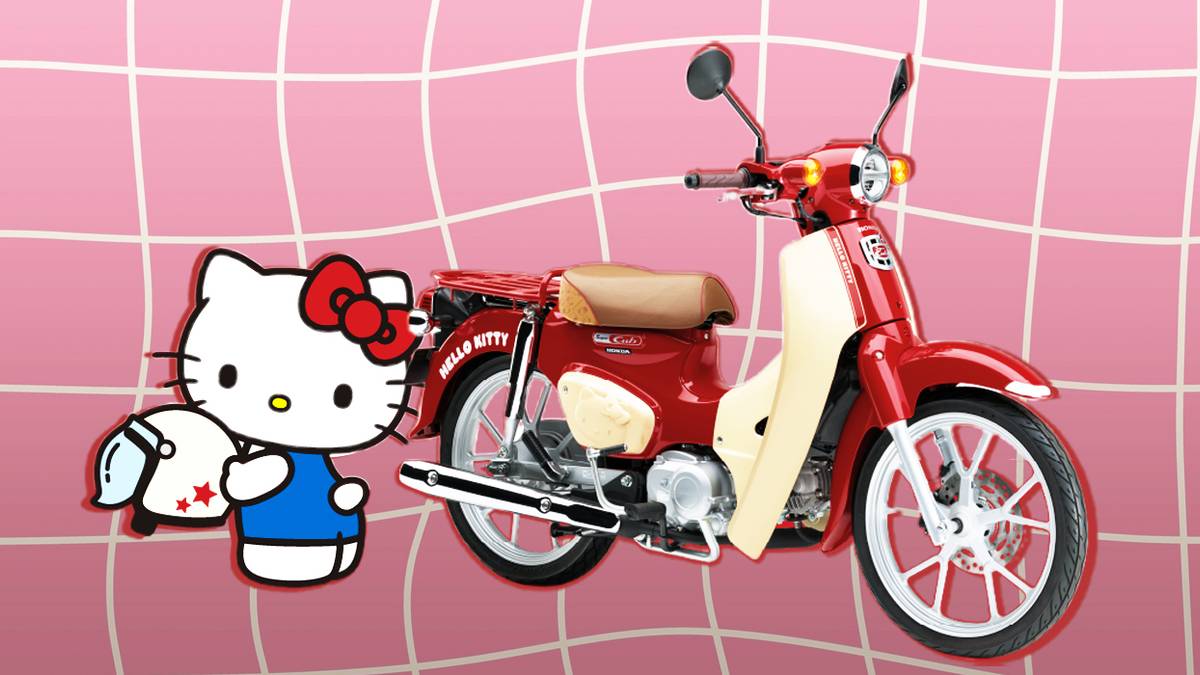 Hello Kitty & Honda Release Real Limited-Edition Motorbikes for 