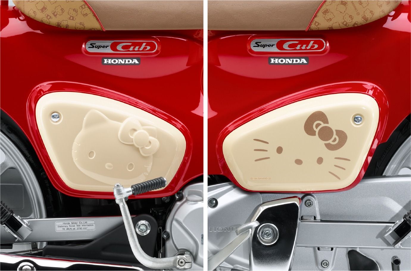 Hello Kitty & Honda Release Real Limited-Edition Motorbikes for