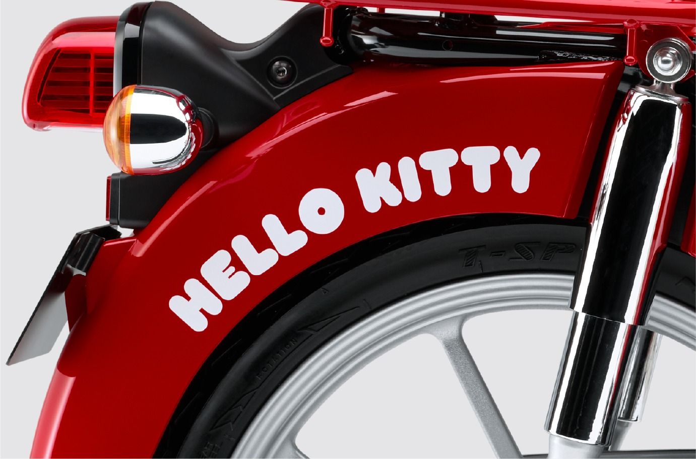 Hello Kitty & Honda Release Real Limited-Edition Motorbikes for