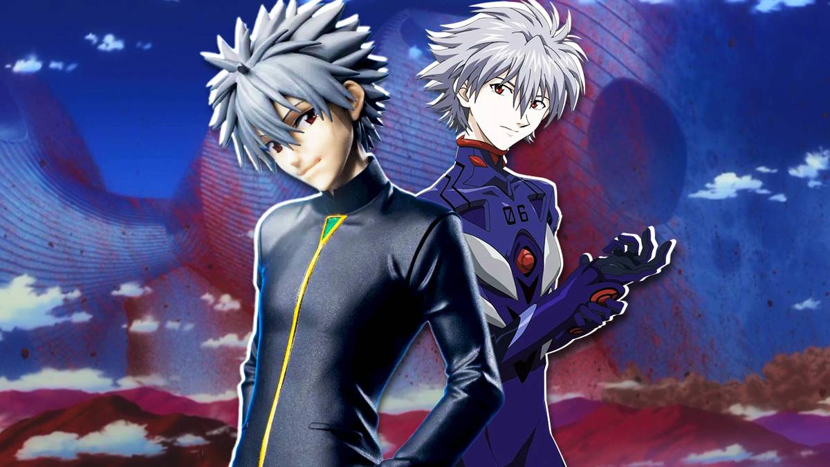 Figurine Evangelion Kaworu Nagisa LUMINASTA – SEGA, Neuve Sous Blister