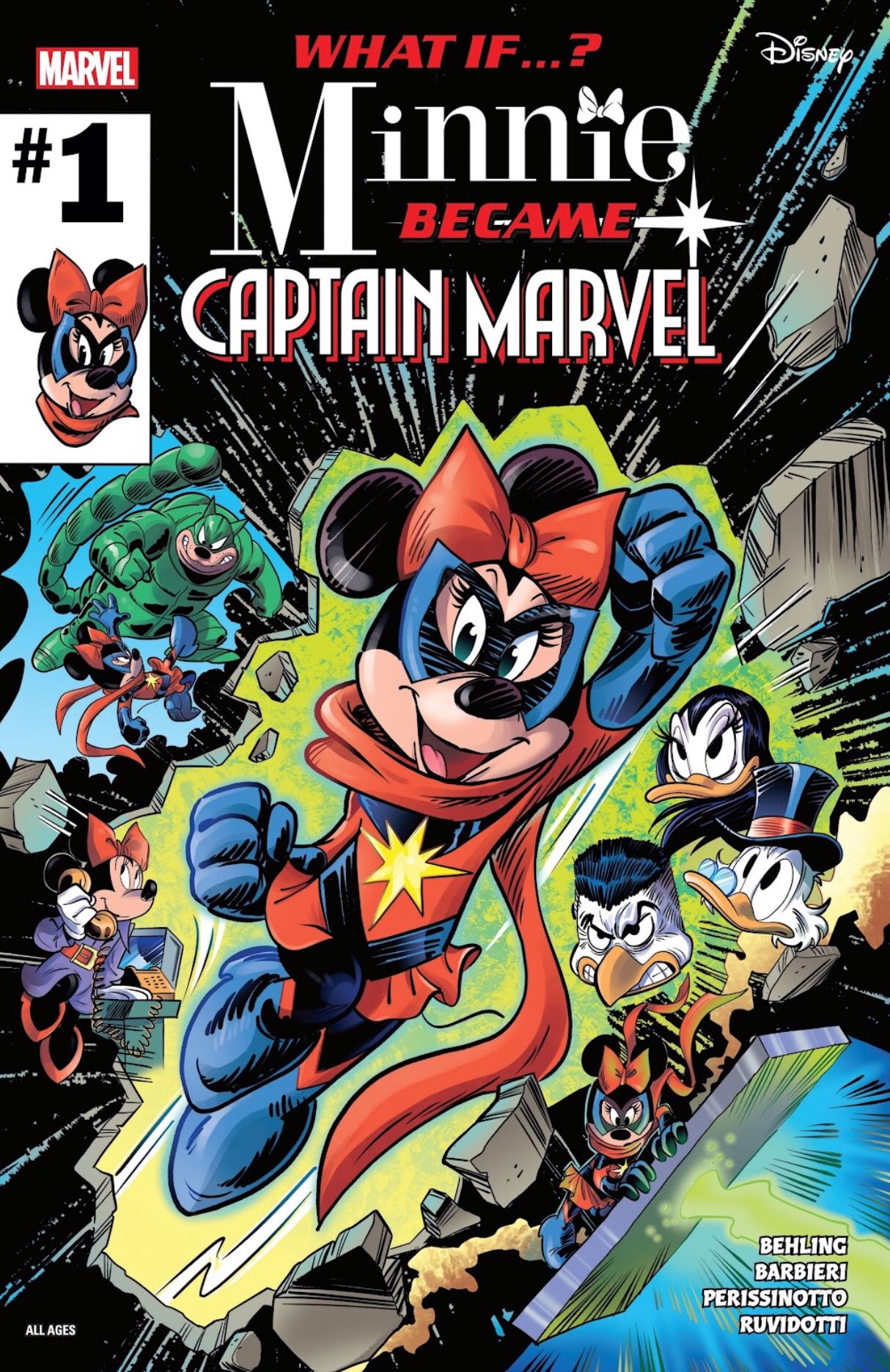 Marvel & Disney: What IfMinnie Became Captain Marvel #1 Review