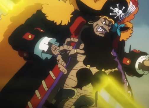 Blackbeard gets impaled by Law's Devil Fruit Awakening in One Piece's Final Saga.