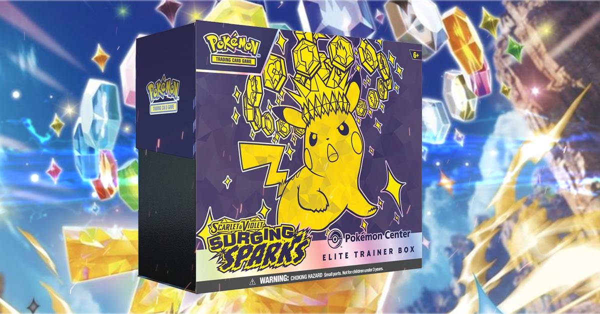 pokemon sparkling surge card list price Pokemon Sparkling Surge Card List Pokemon TCG Scarlet & Violet Surging  Sparks Booster Bundle – Brand New Sealed 2024 main image 1