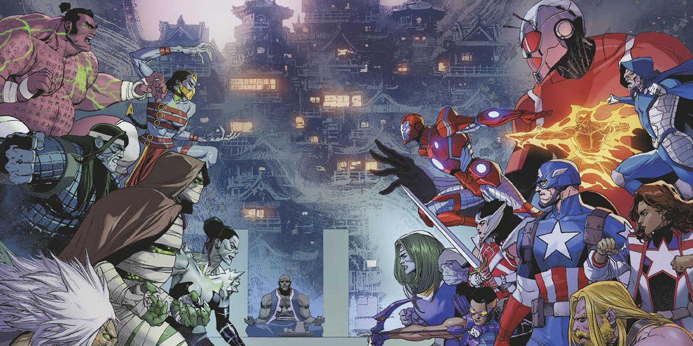 The Ultimates face off against the Ultimate Universe Immortal Weapons.