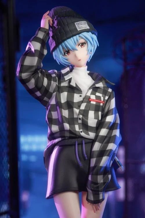 Evangelion Gives Rei Ayanami a Streetwear Makeover With