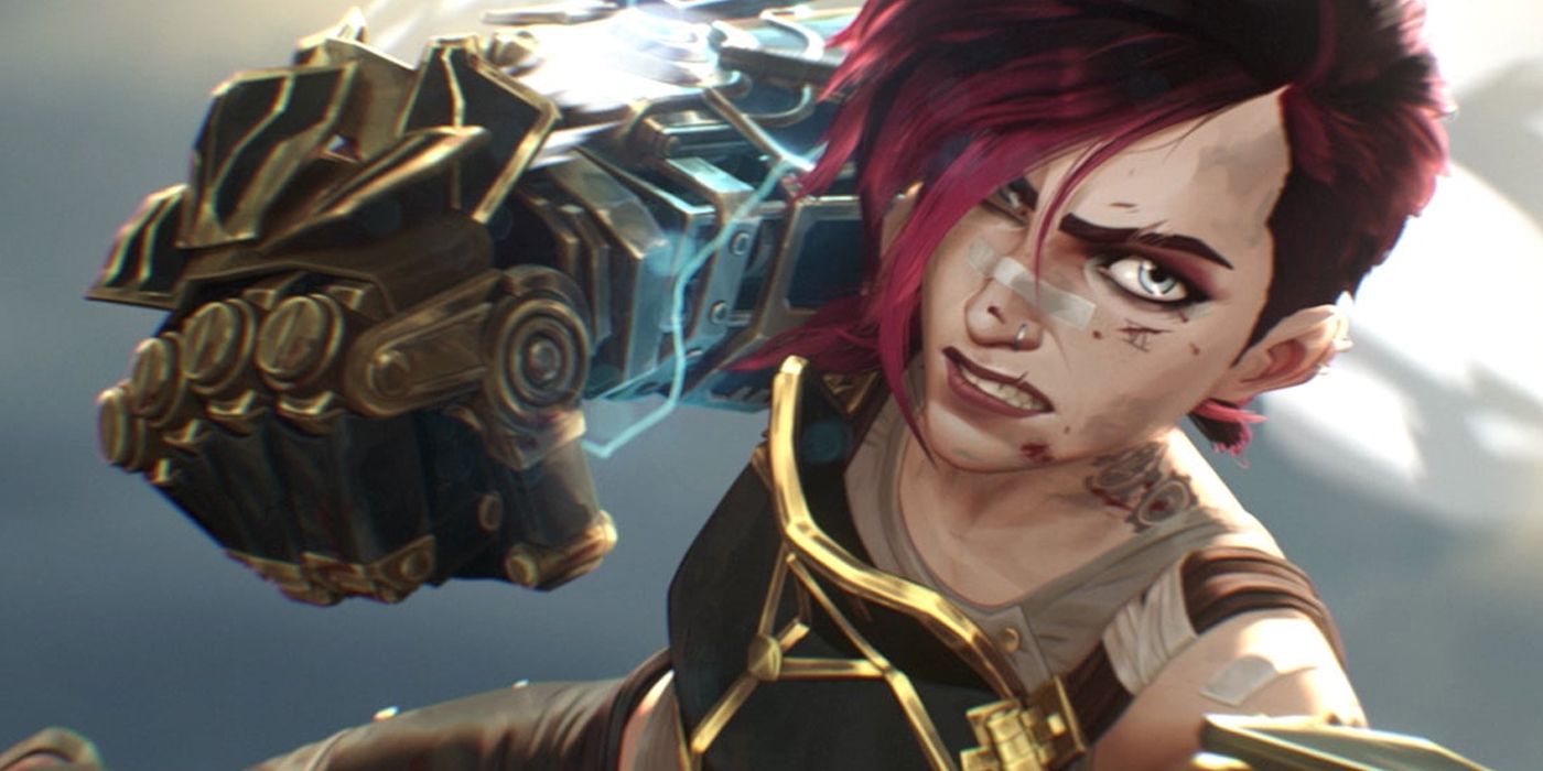 Vi fires up a punch in Arcane