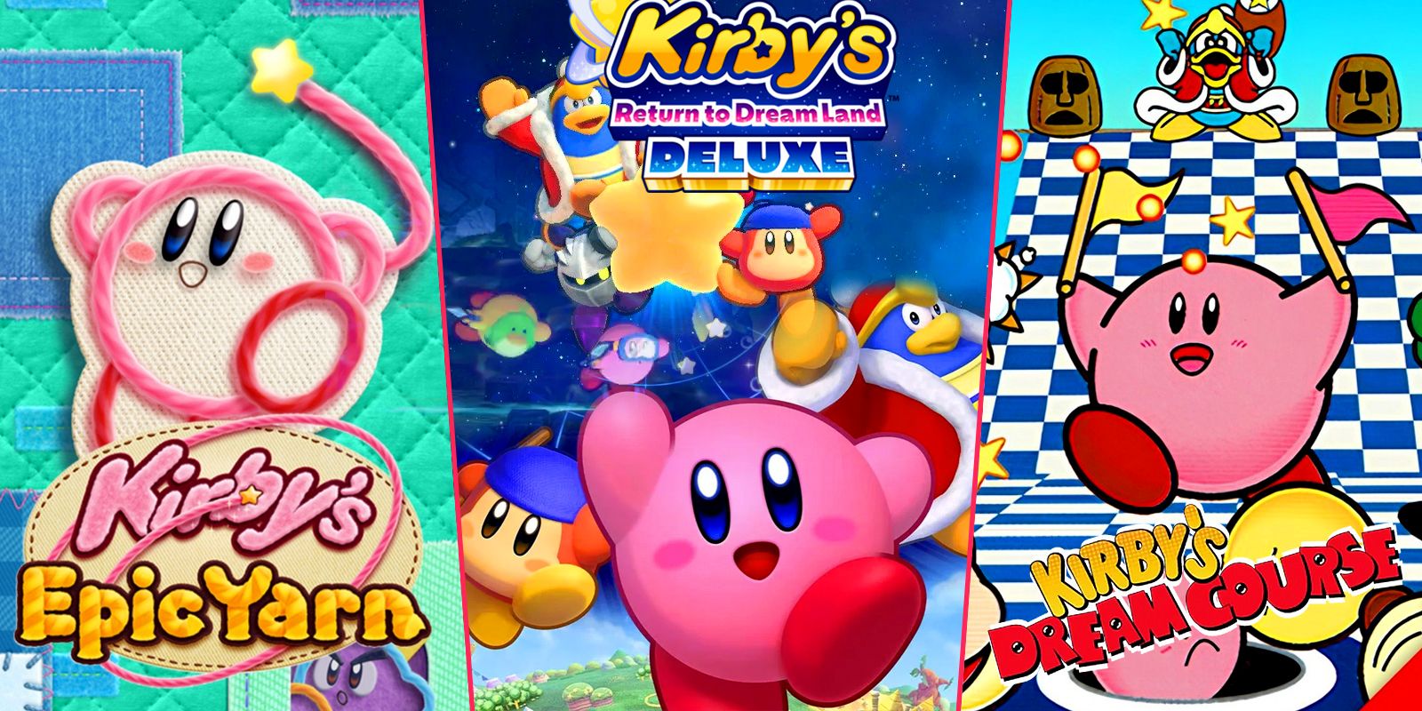 Kirby Bundle: Return to Dream Land & Rainbow fashion Curse