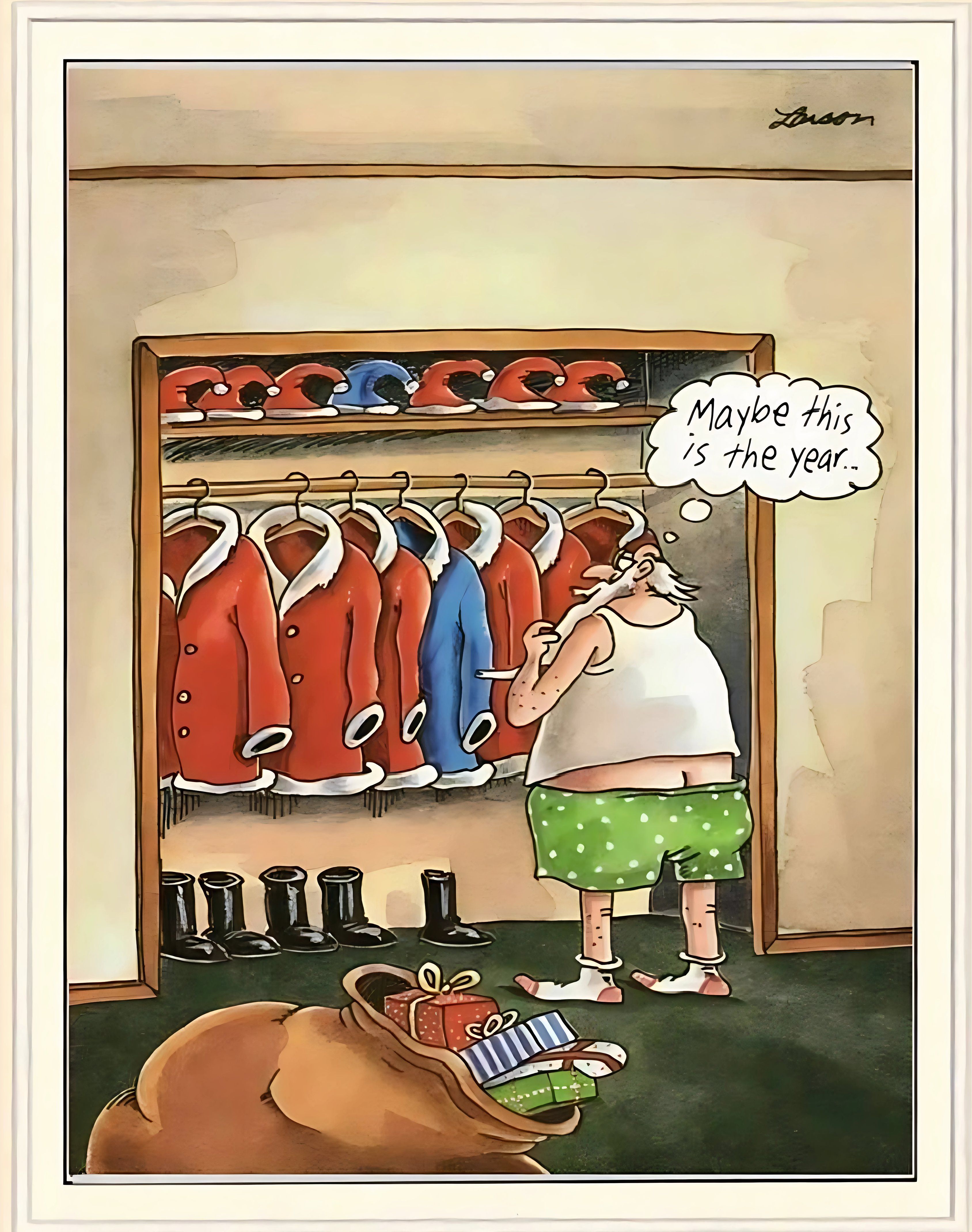 MERRY FAR SIDE CHRISTMAS – The Burning Platform