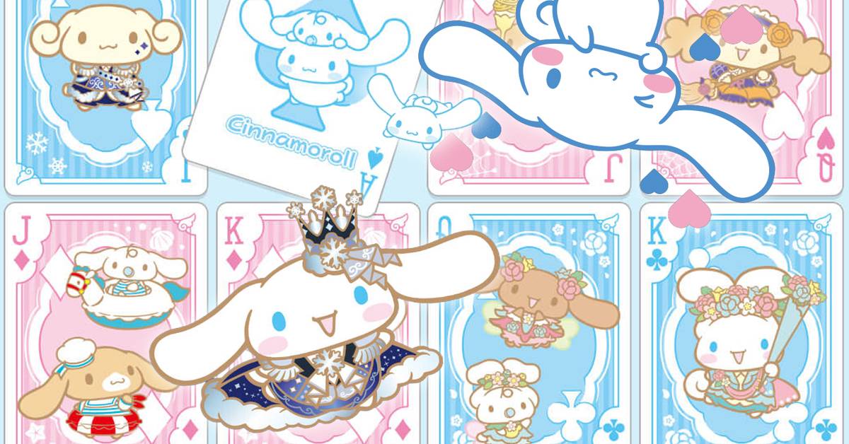 Hello Kitty's Sanrio Releases New Deck of Seasonal Playing Cards Starring Cinnamoroll Hello Kitty's Sanrio Releases New Deck of Seasonal Playing Cards Starring Cinnamoroll