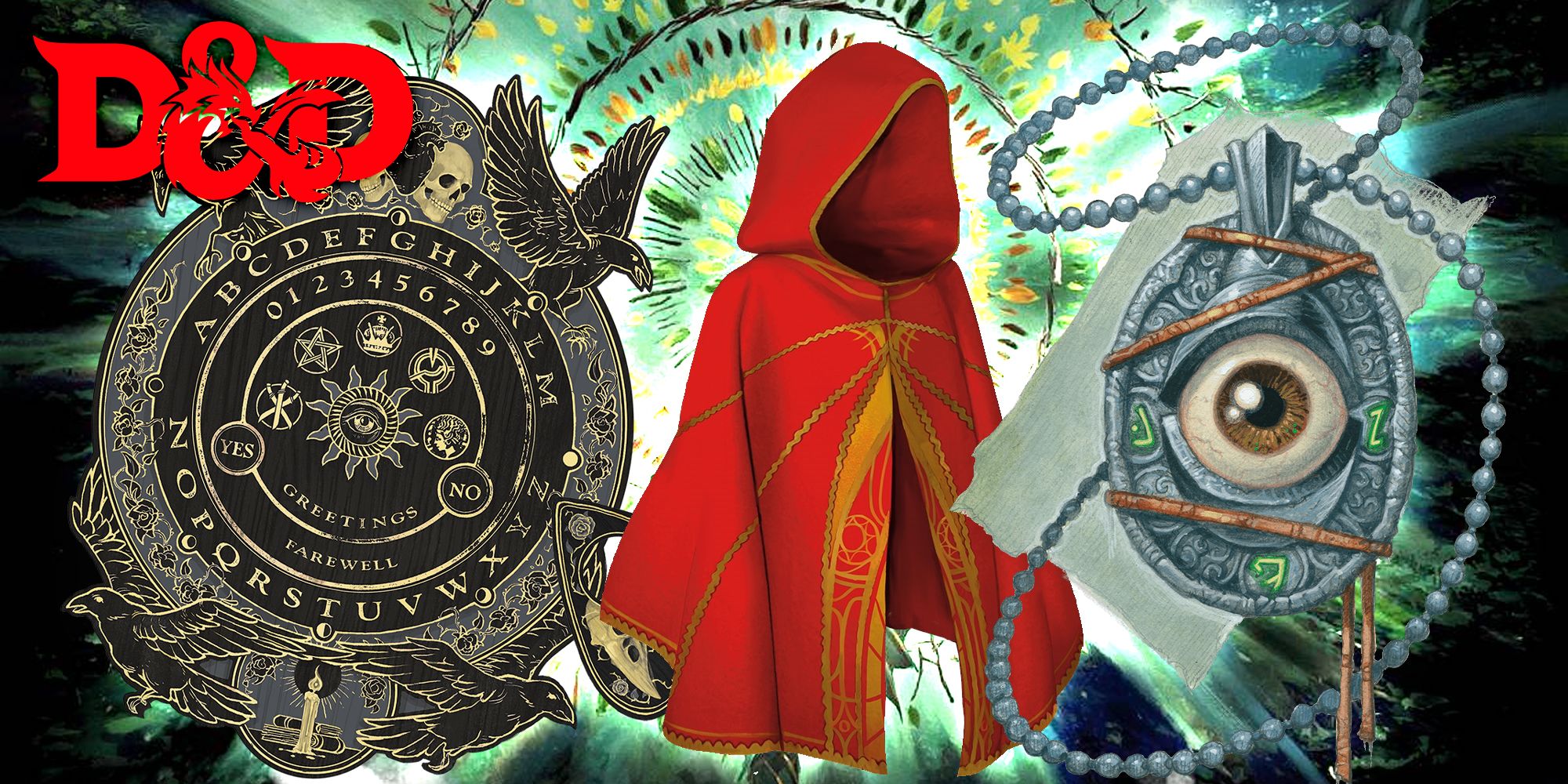 DnD 5e magic items that don't require attunement collage