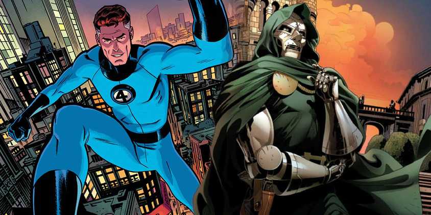 Doom Reed Richards Ripping 10 Times Doctor Doom Defeated the Fantastic Four, Ranked