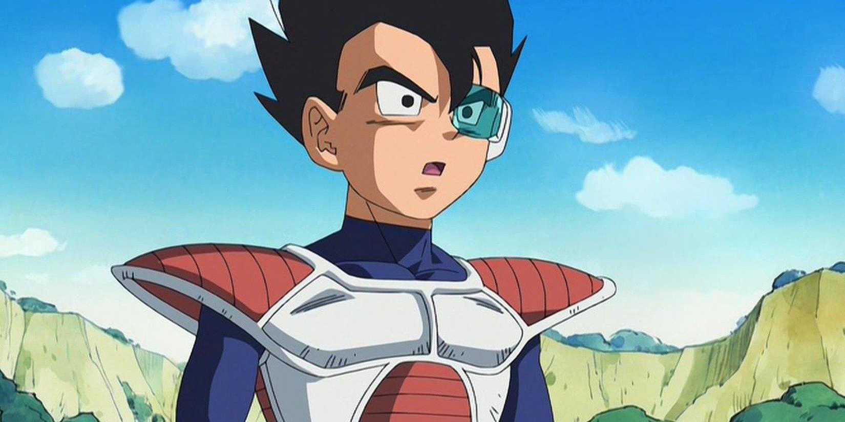 Vegeta's brother Tarble in Dragon Ball: Yo! The Return of Son Goku and Friends!
