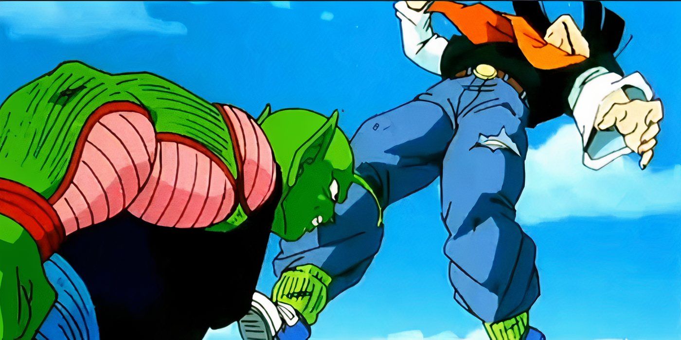 Piccolo attack Android 17 in Dragon Ball Z.