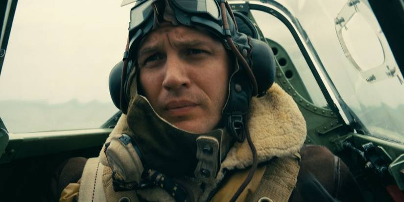 Tom Hardy as Farrier (Fortis 1) in Dunkirk