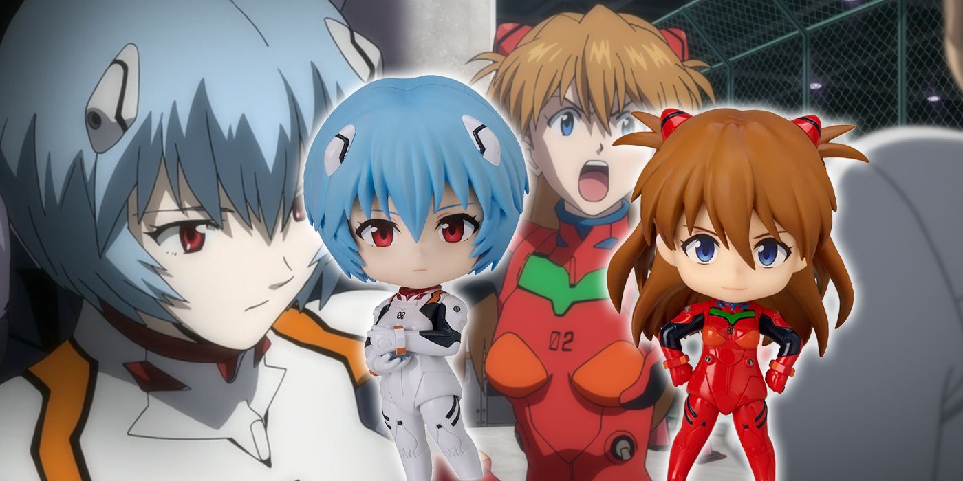 NENDOROID 　Asuka ＆ Shinji ＆ Kaworu×2 Good Smile Company Nendoroid Asuka Shikinami Langley