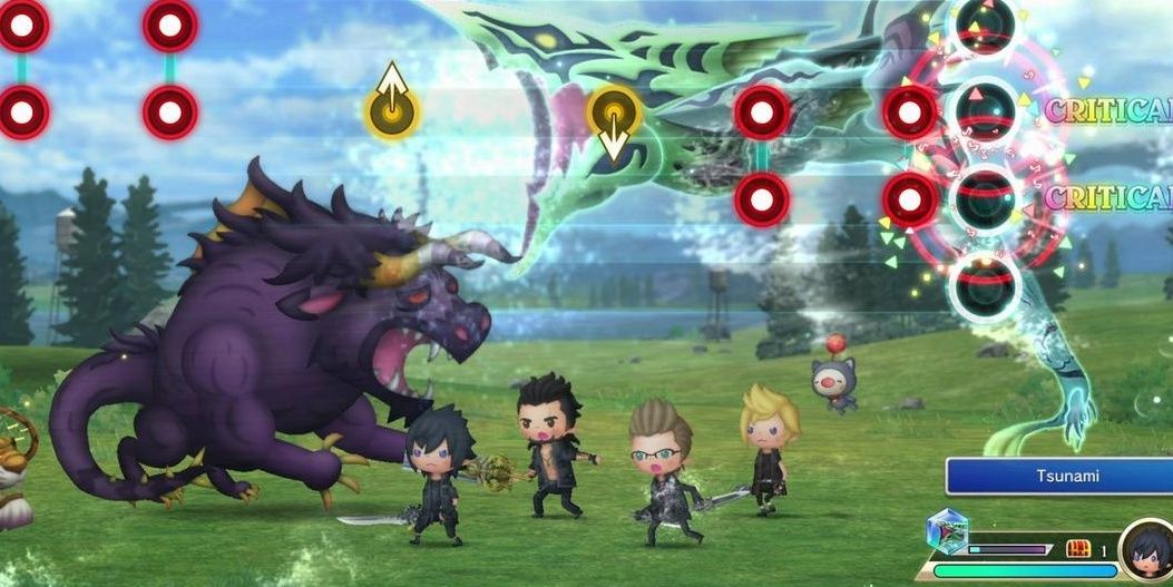 How This Underrated Final Fantasy Rhythm Game Broke The Square Enix Mold