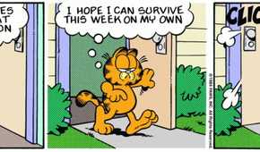 Garfield Locks In Garfield Must Find His Way Home in a Touching Christmas Storyline