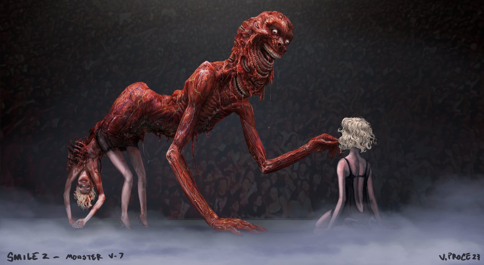 Smile 2 Artist Reveals Horrifying Concept Art for The Entity