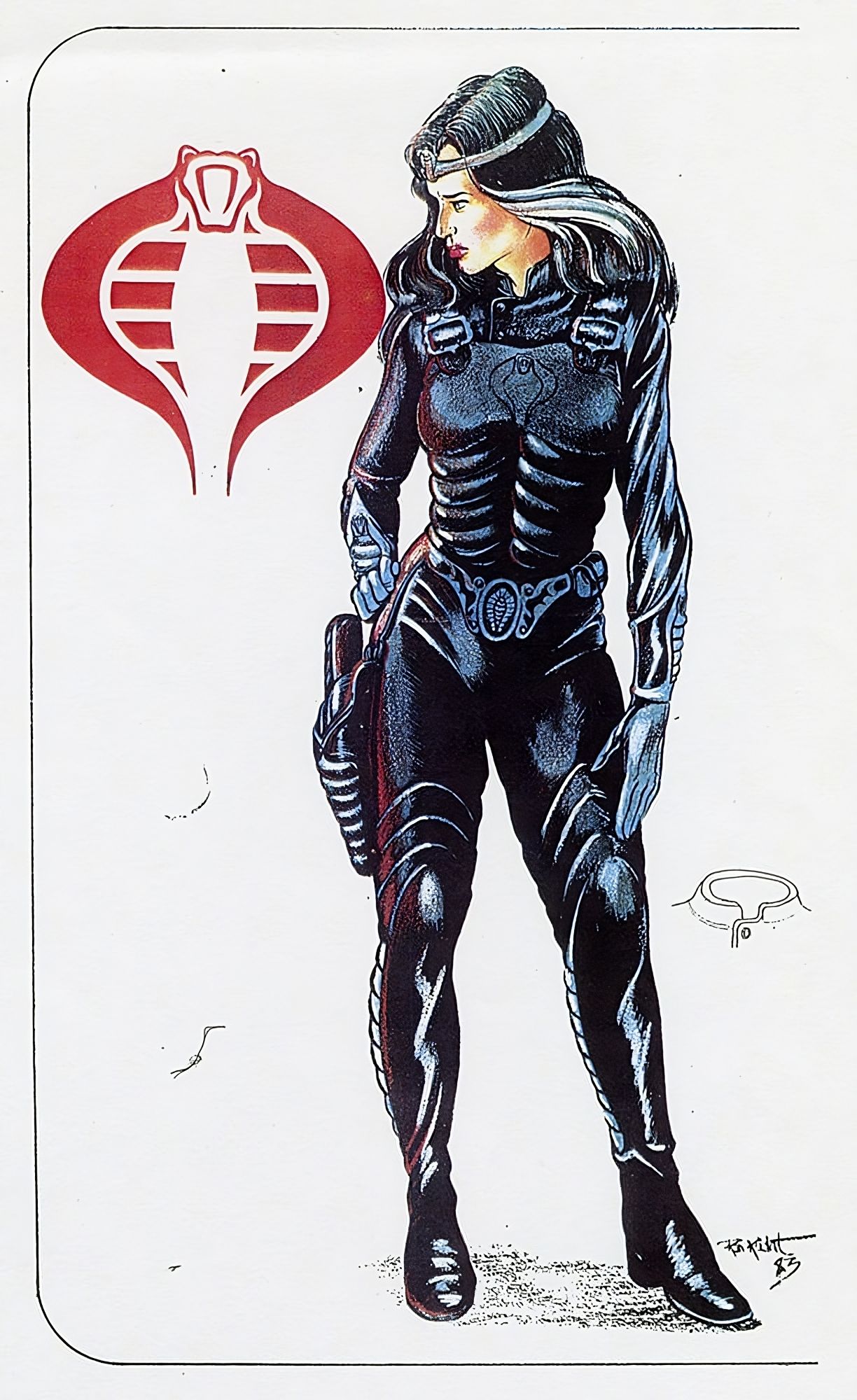 Years Before Energon, The Baroness Received Another Surprising Makeover