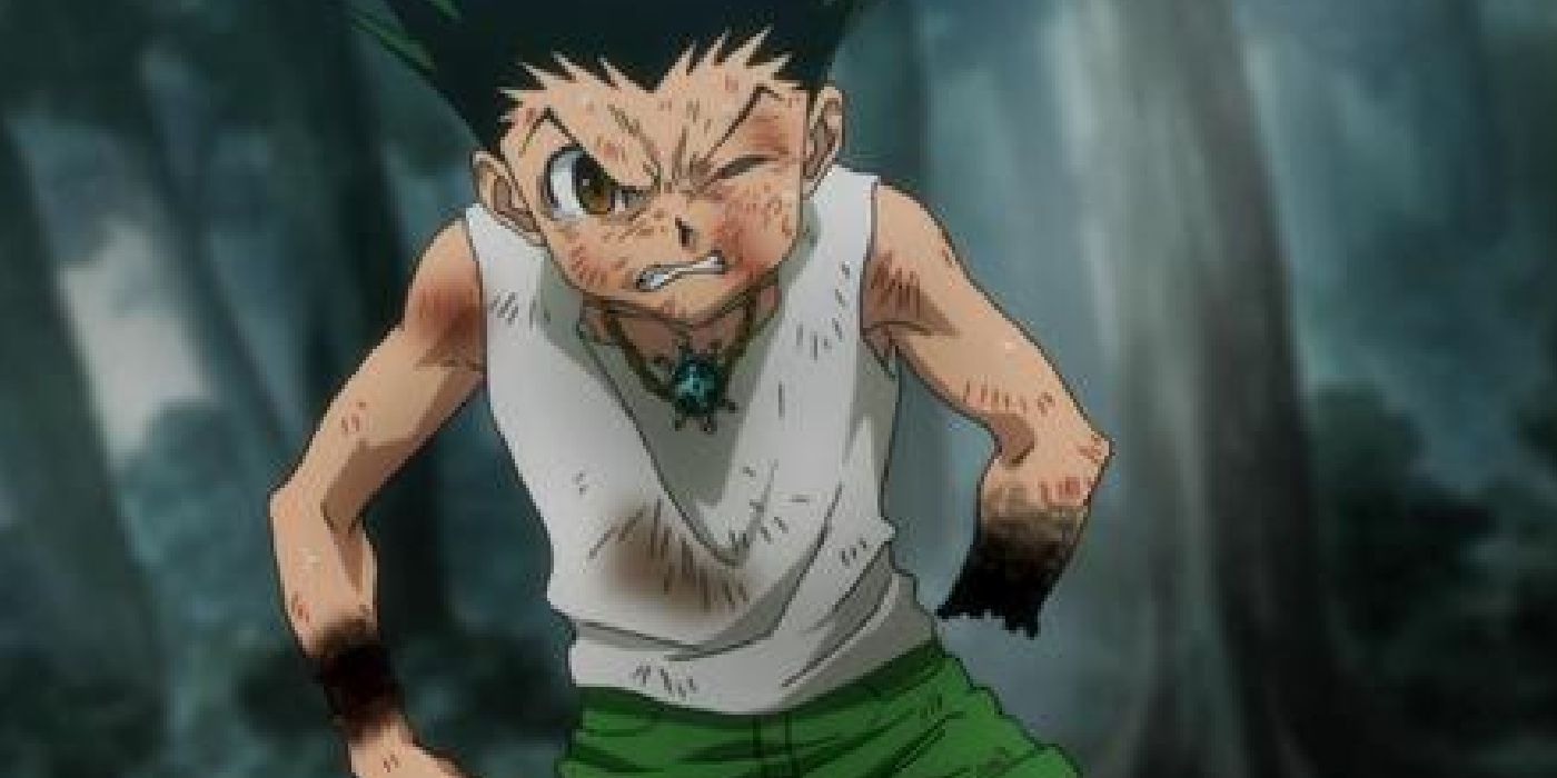 Gon loses an arm fighting Genthru - Hunter X Hunter