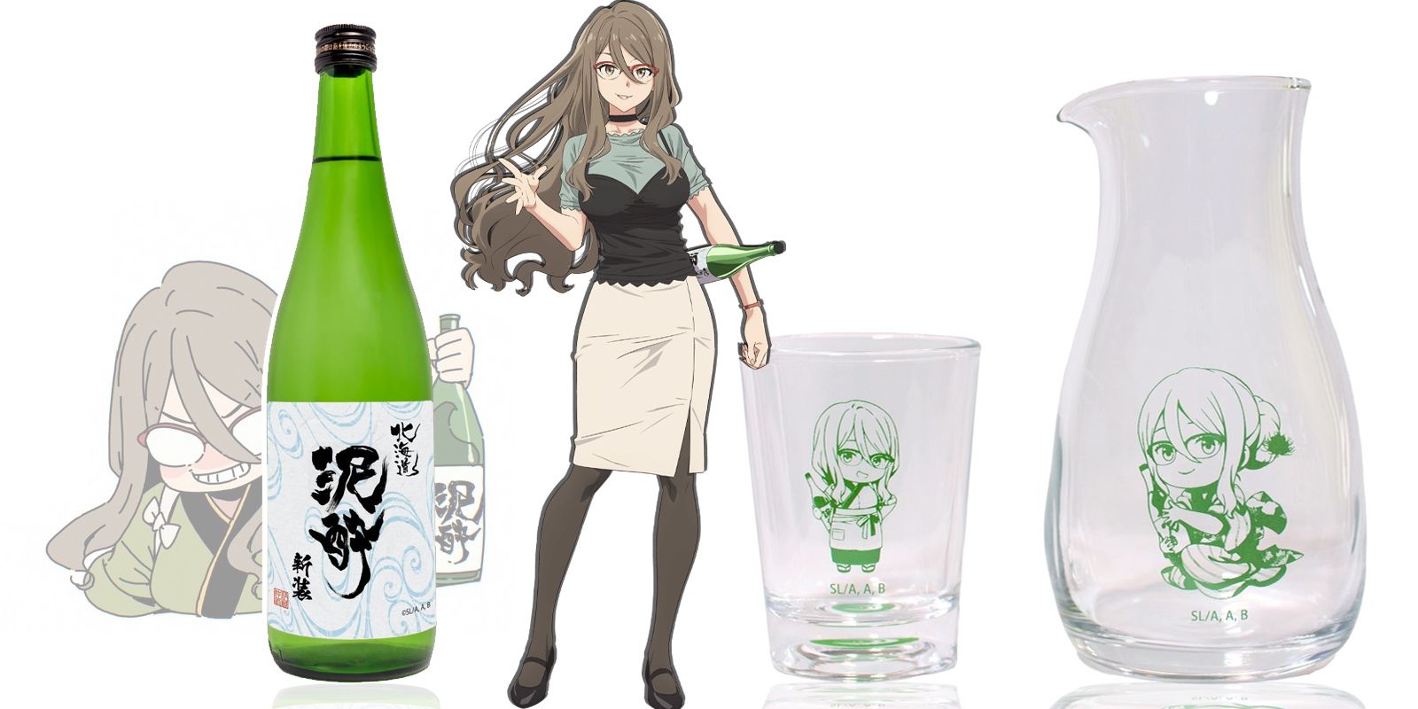 Hit Anime Series Lycoris Recoil Gets New Replica Sake Release Just