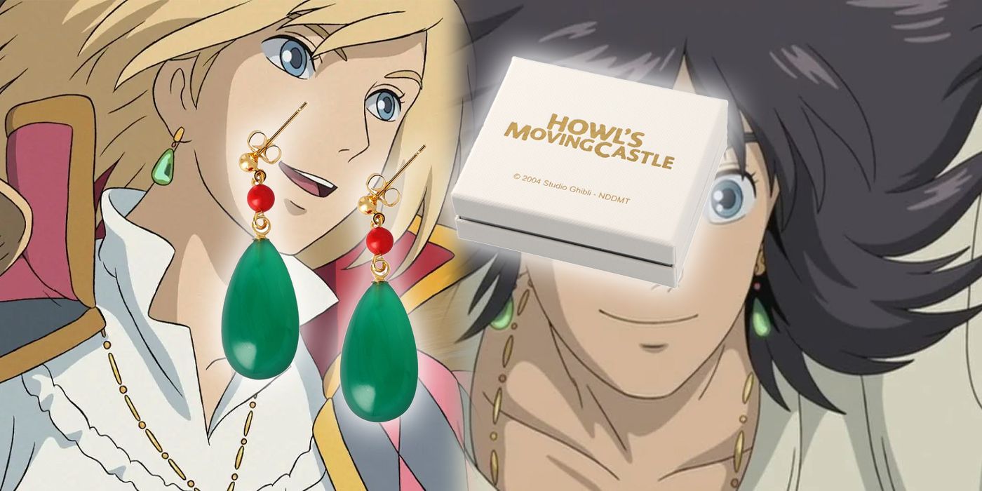 Studio Ghibli's Popular Howl's Moving Castle Earrings Make Fans