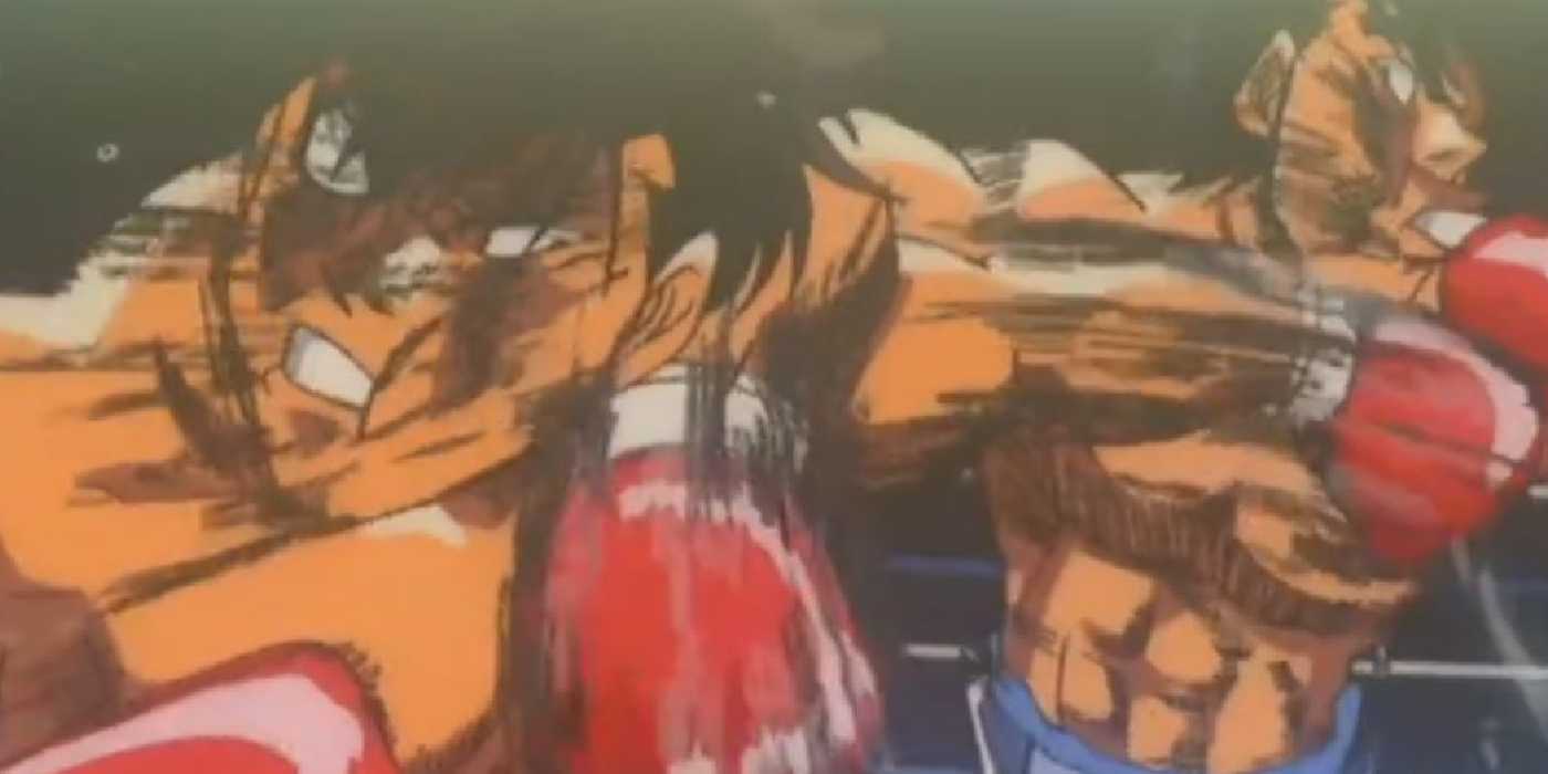 Ippo vs Sendo in Hajime no Ippo