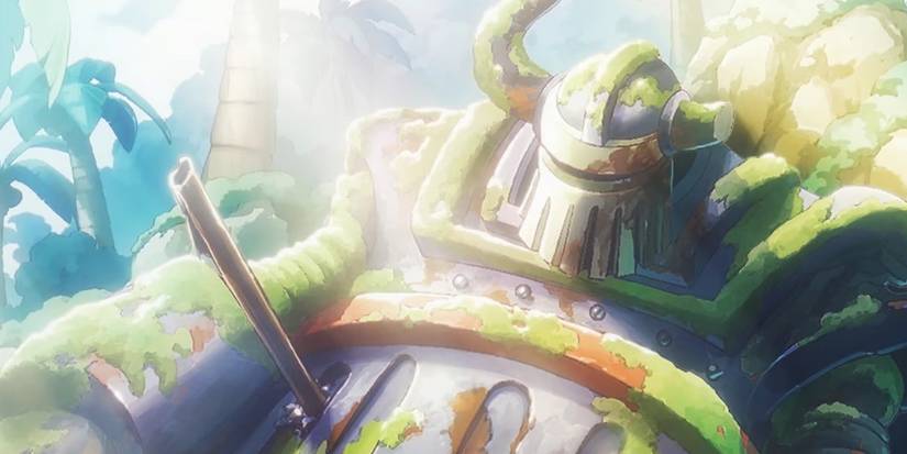 Gigante de Ferro no Arco de Egghead em One Piece