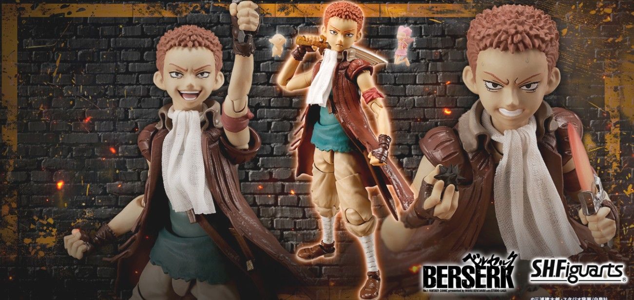 Bandai Unveils New Berserk Figure of Guts' Cutlass-Wielding