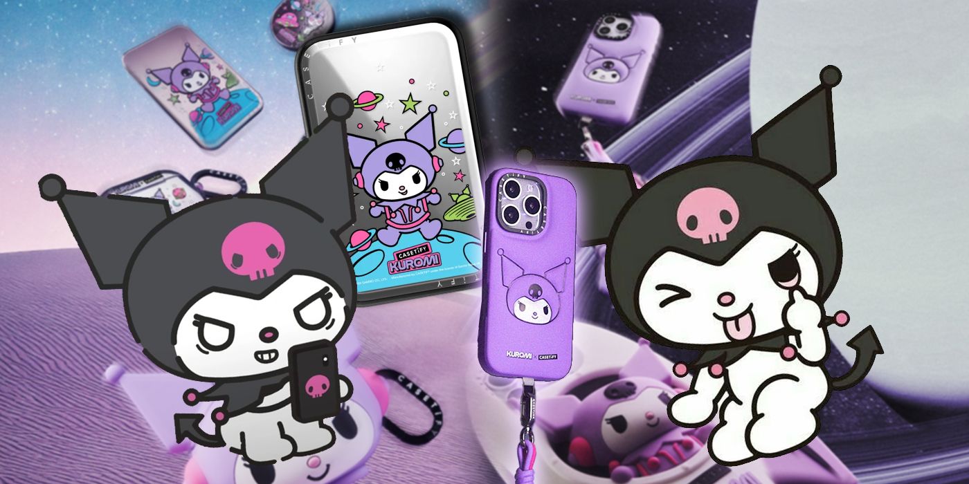 値下)Casetify X kuromi クロミ AirTag キーリング Kuromi x Sonix AirTag Keychain