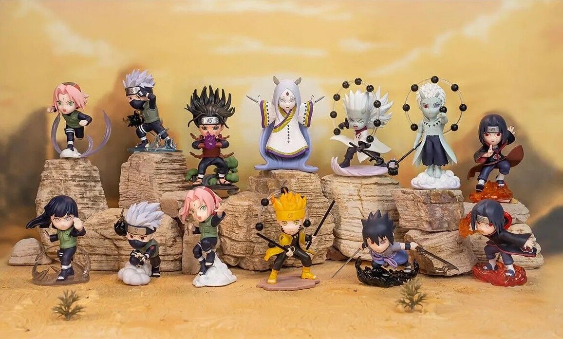 Naruto's Most Iconic Ninjas Get New Blind Box Figures With Just 8