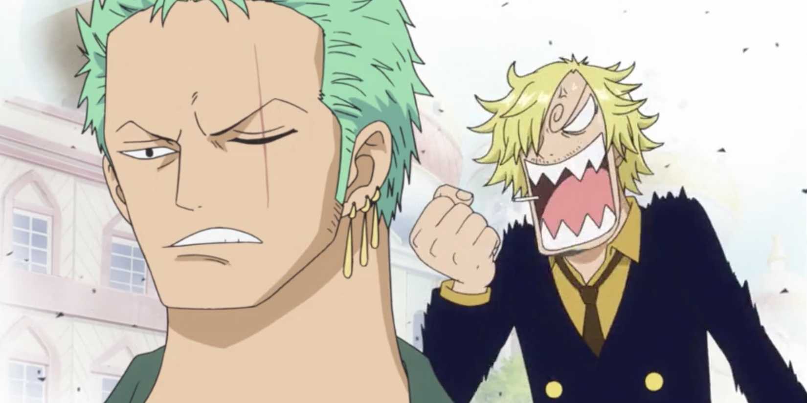 Zoro demande comment le numéro 7 (Sanji) a pu parler de manière aussi autoritaire au numéro 1 (Zoro)