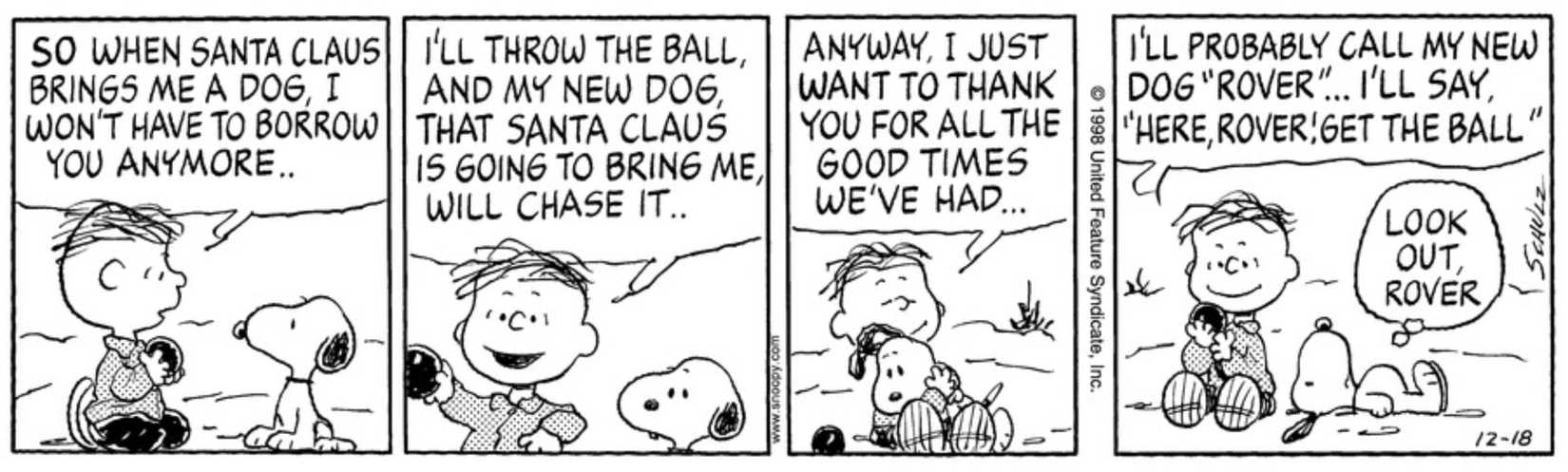 The Final Peanuts Christmas Storyline Starred Charlie Brown's Replacement