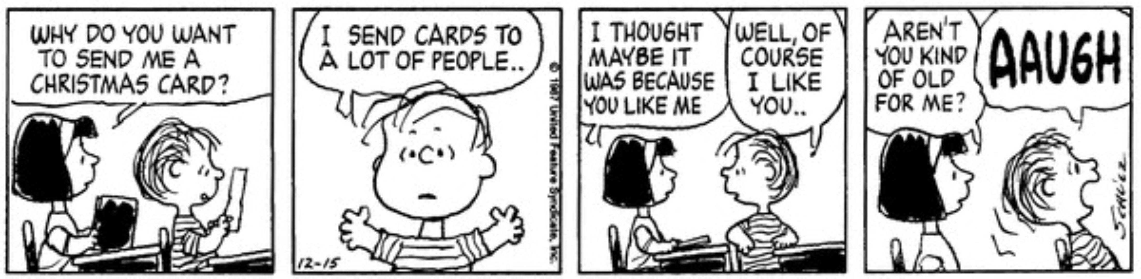 Peanuts: Linus Gets 'Out-Christmas-ed' By His Femme Fatale, Lydia