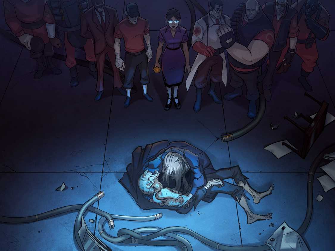 Tf2 Final Issue Team Fortress 2's Last Comic Brings the Beloved Game to an End