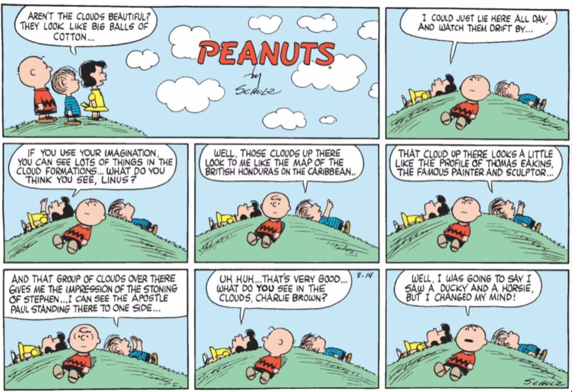 Linus Raincloud 15 Best Peanuts Comic Strips Featuring Linus