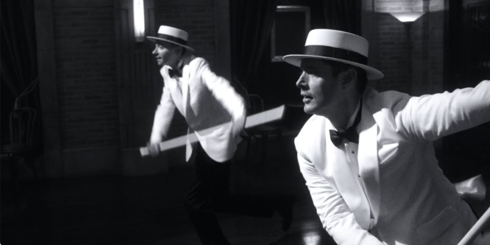 Dean and Garth tap dance in a dream sequence in Supernatural