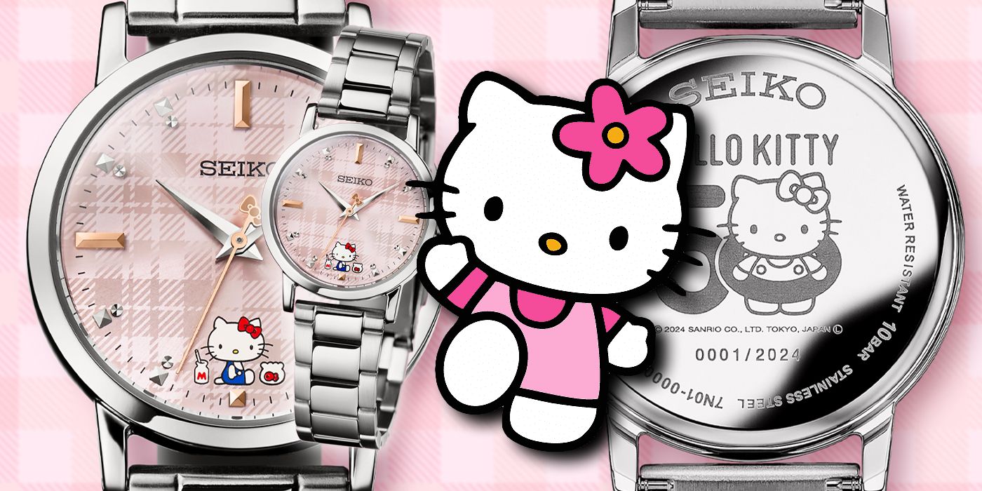 Sanrio's Hello Kitty Gets New SEIKO Watch in Special 50th