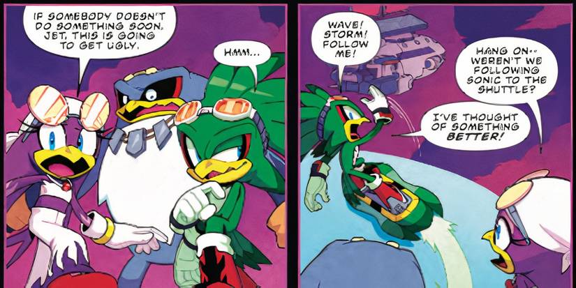 Babylon Rouges From Sonic Sonic the Hedgehog #75 Review: Sonic and The Restoration Save the Day ...