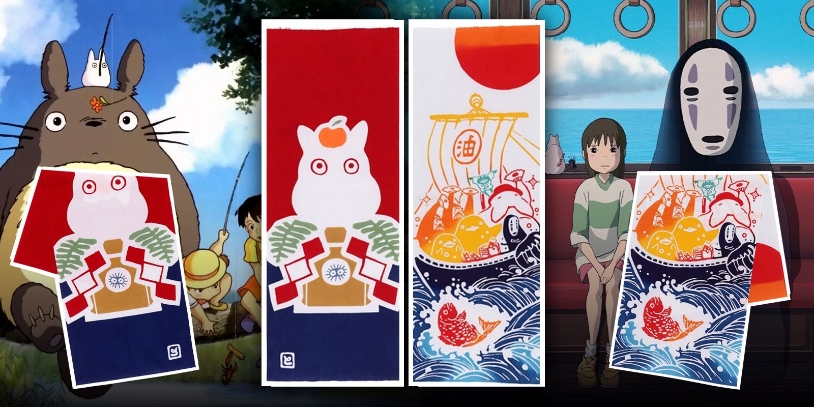 Studio Ghibli Re-Releases Its Hand-Dyed Totoro & Spirited Away