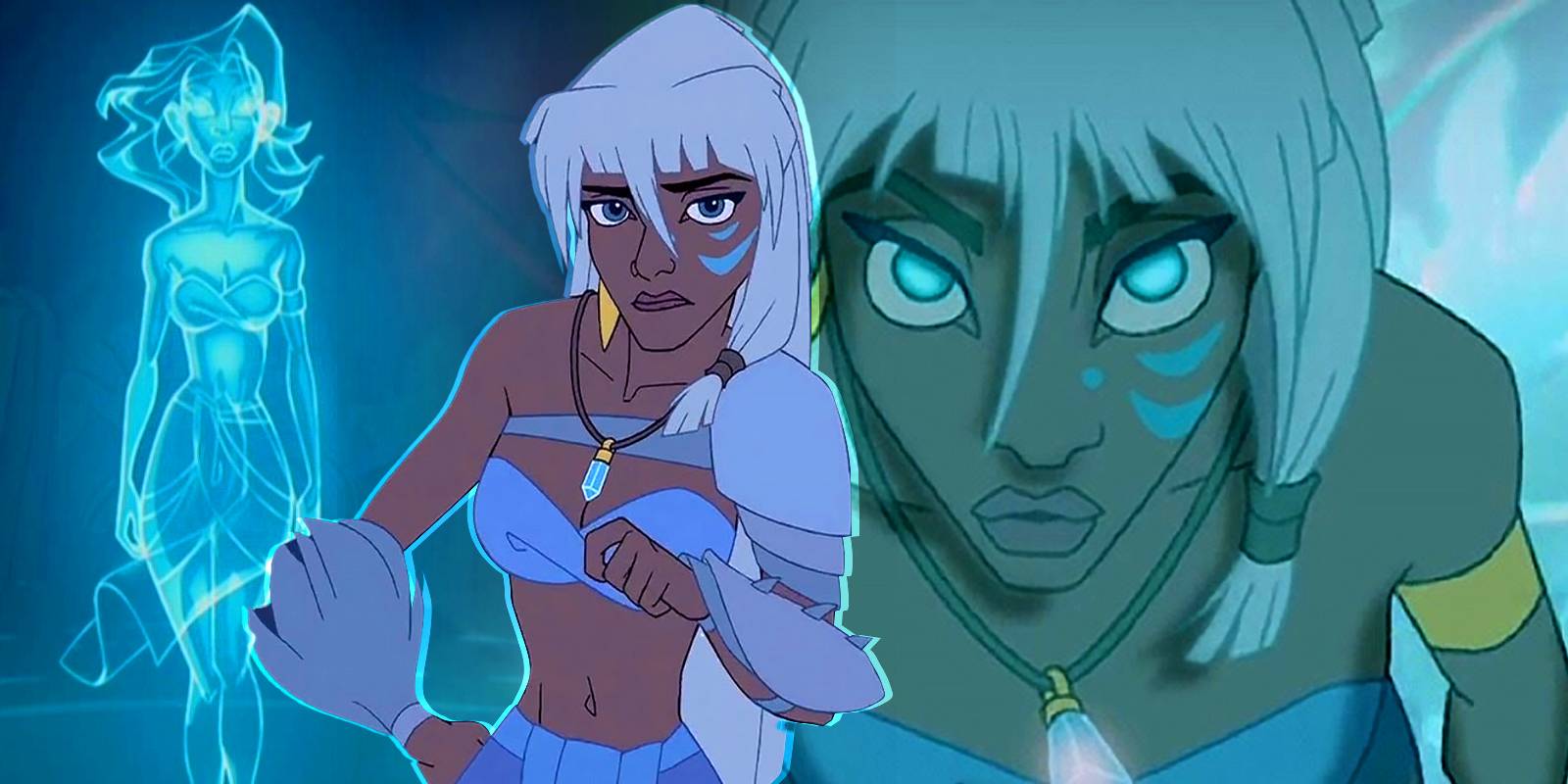 Anime Princess Mononoke Disney Plus Studio Ghibli Princess Mononoke Forest  Scene Glow-in-the-Dark Mini, image size:1600x800