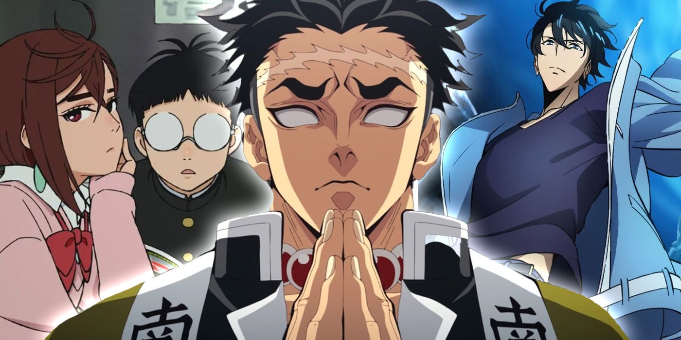 Three-way anime 2024 split with Dandadan, Solo Leveling and Demon Slayer