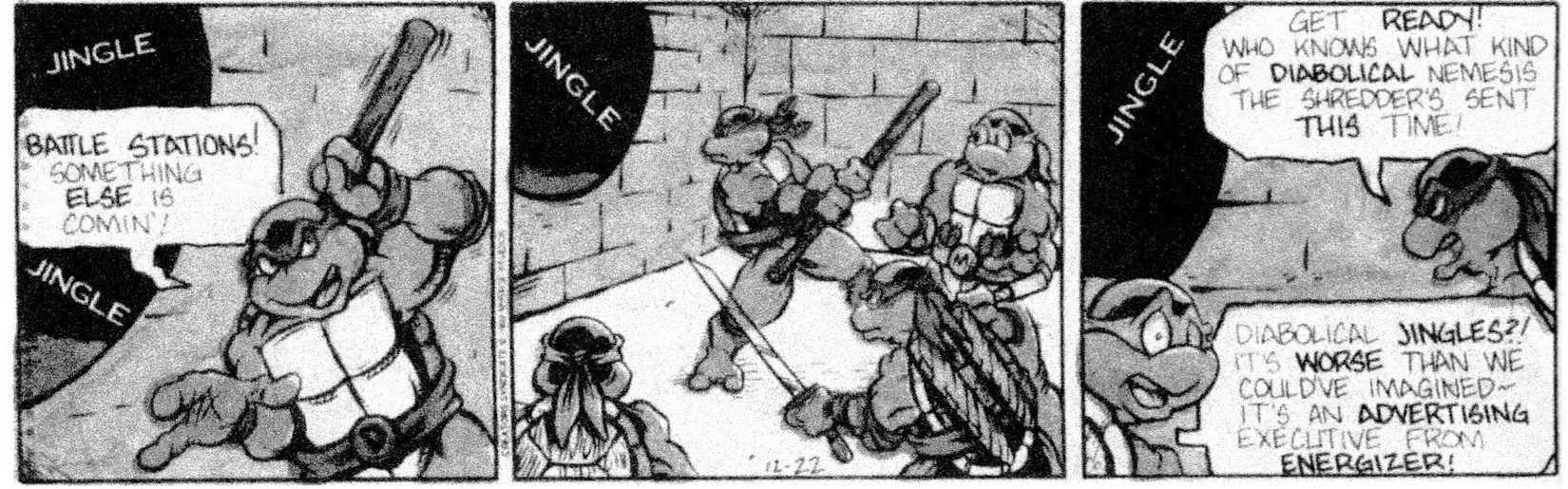 That Time the Teenage Mutant Ninja Turtles Almost Mugged Santa Claus