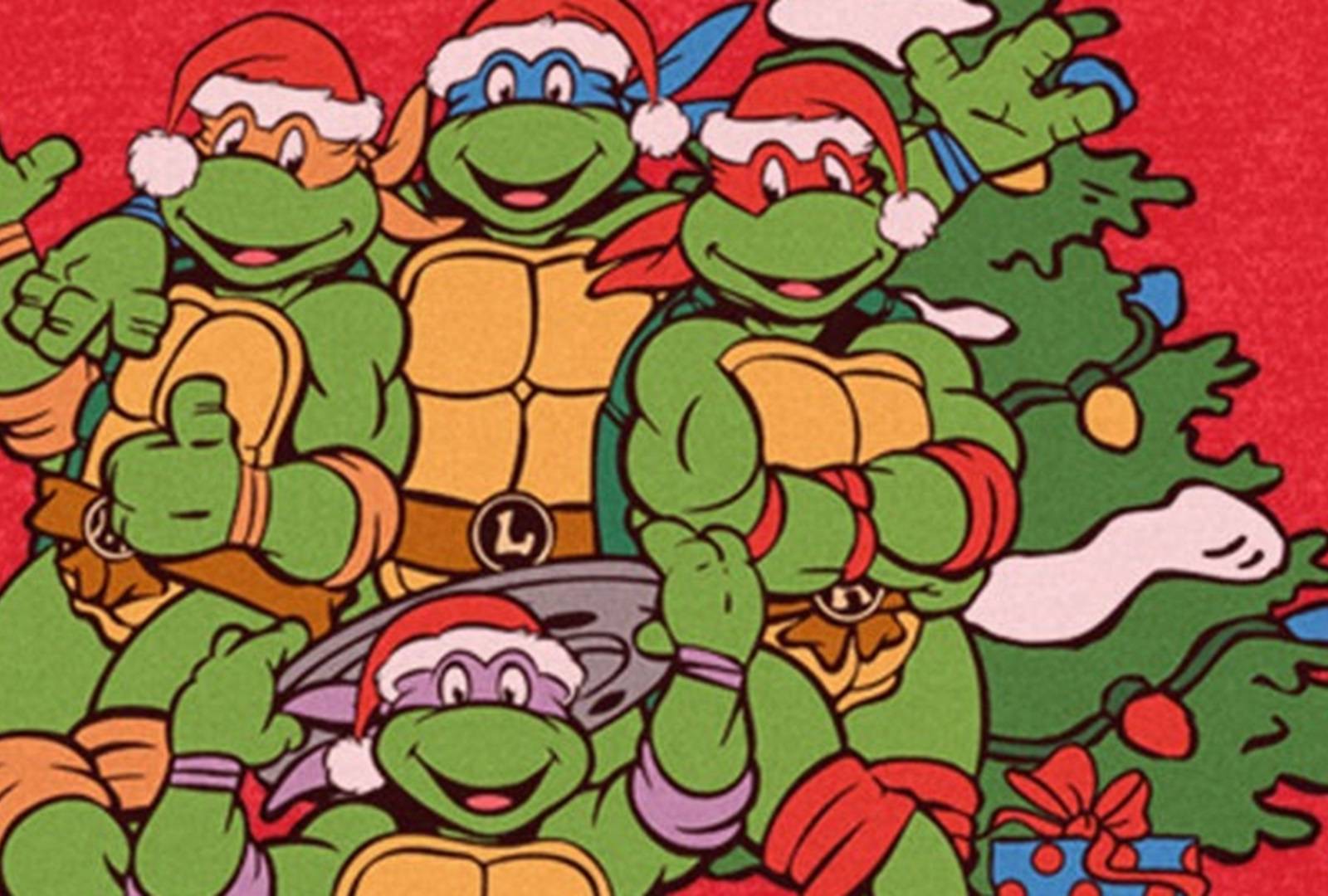 That Time the Teenage Mutant Ninja Turtles Almost Mugged Santa Claus