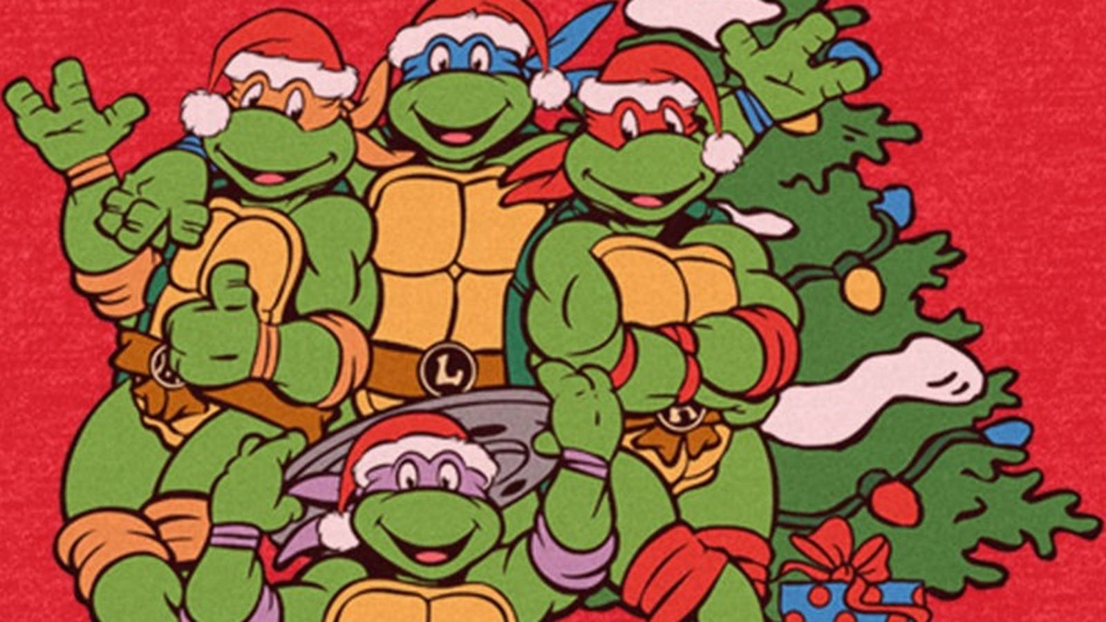 That Time the Teenage Mutant Ninja Turtles Almost Mugged Santa Claus