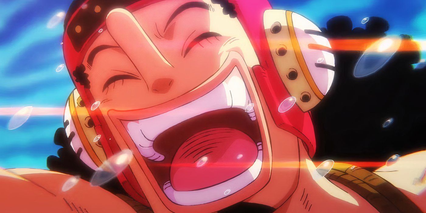 Usopp Toasting To Jimbei's Return - One Piece